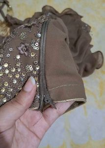 Sequin Blouse Sharara set