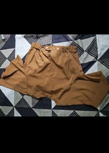 brown crop top
