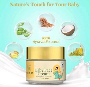 Pure Aura Baby Face Cream – Pack of 2 | 100g Each