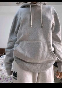 Grey Oversized Hoodie