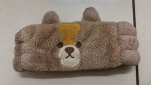Cute Miniso Bear Fuzzy Headband