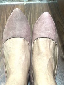 Chic pointed toe Block heels