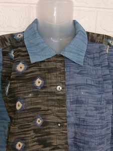 HALF SLEEVES GEORGETTE SHIRT