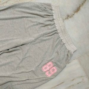 Comfortable Wide Leg Grey Pants