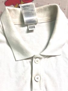 Adidas White Polo T-Shirt