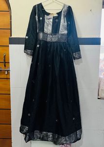 Elegant Black Ethnic Gown