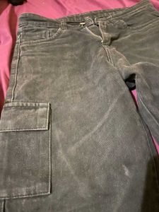 Y2K Black Cargo Denim Jeans