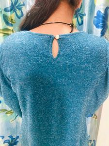 Sparkly Blue Party Dress