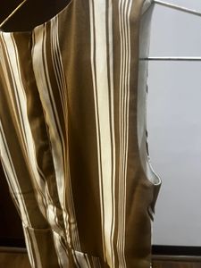 Striped V-Neck Jumpsuit