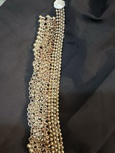 Unique Mirror Work Necklace