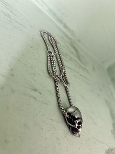Skull Pendant Chain Necklace