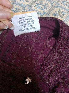 Stylish Purple Kurta