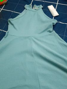 Sky Blue Dress For Party Wear