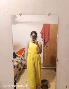 Light Green Printed Jumpsuit For Women