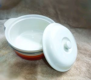 Ceramic Bowl With Lid And Stand
