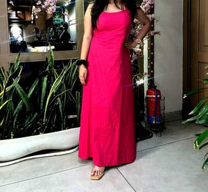Stunning Hot Pink Maxi Dress