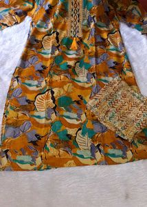 Brand New Mustard Shades Coord Set