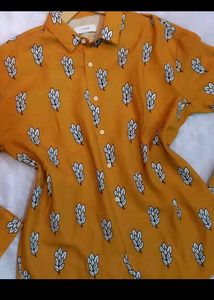 Yellow Beautiful Shirt
