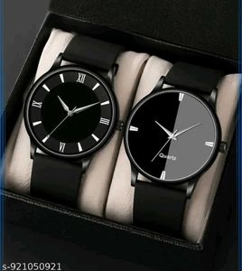 Stylish Black Analog Watches