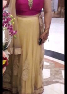 Beautiful Party Wear Off Shoulder Lehenga Xl Size