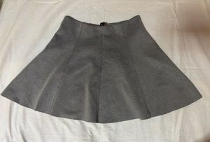 Grey Flared H&M Skirt