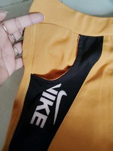 Nike Yellow Athletic Pants
