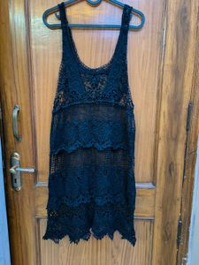 Beach Coverup Crotchet Dress