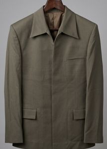 Classic Olive Green Blazer and Pants