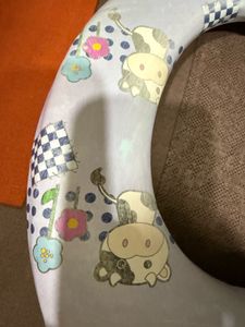 Baby Potty Training Seat with Cute Cow Print
