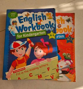English workbook for kindergarten