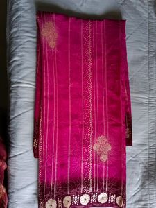 New Purple Colour double Shade Saree