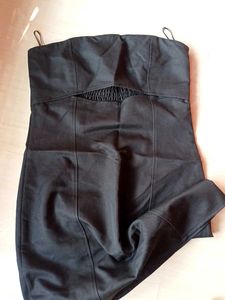 Chic Black off shoulder Dress zara brand new