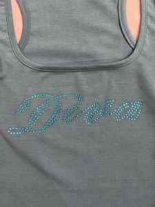 Sparkly "Diva"  Tank Top
