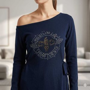 Sparkly Embellished Off-Shoulder Top