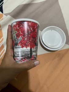 Beautiful Coffee Sipper And Water Bottle