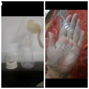Breast Pump And Nipple Shield Combo
