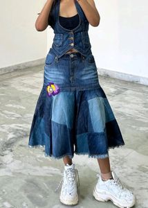 ICE-BERG denim Skirt