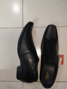 Bata Black Formal Shoes with tag