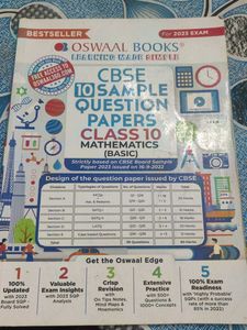 Oswaal CBSE Class 10 Maths Sample Papers