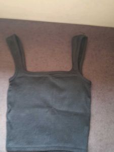 black tank top