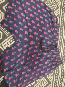 Cute Pineapple Print shorts