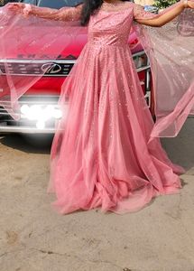 Pink Color Gown