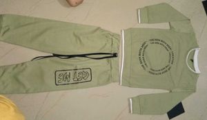 Cute Olive Green Kids Outfit