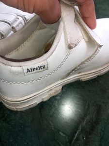 White Velcro Shoes