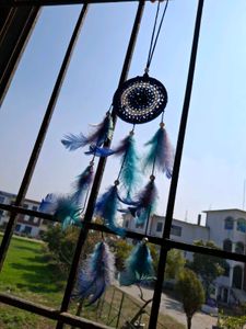 Handmade Dream Catcher with Feathers