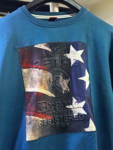 💙 Blue Graphic Sweatshirt
