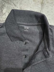 Men's Dark Grey Polo Shirt