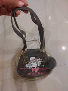 Cute Clear PVC Clutch Bag