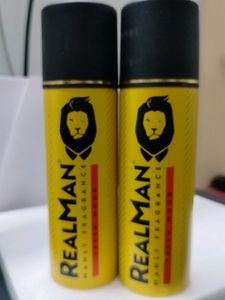 Combo Of Two Realman Fresh Mood Deodorant !!