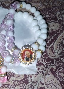 COMBO Beaded Bracelet with Picture JAI GURUJI 😍